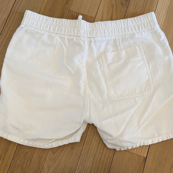 James Perse White Drawstring Shorts - Picture 5 of 6